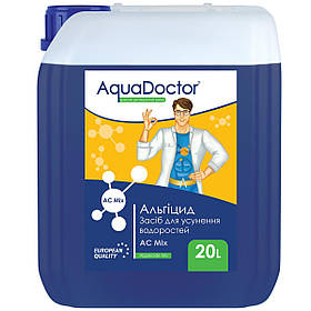 AC мікс AquaDoctor засіб проти водоростей альгіцид аква-карка для басейну 20 л