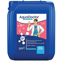 Water Shock О2 AquaDoctor жидкий активный кислород 35% для бассейна от бактерий, плесени грибков 20л