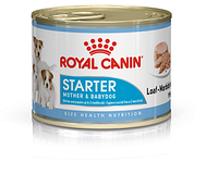 Влажный корм для собак Royal Canin Starter Mousse 195 г Акция