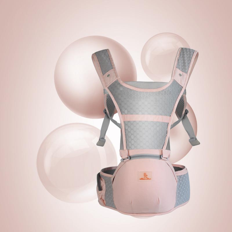 Кенгурушка переноска для дітей Хіп Сіт Hip Seat сіра сумка переноска 6 в 1 рюкзак переноска для дитини