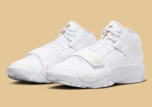 Кросівки баскетбольні Jordan Zion 2 White Metallic Gold Basketball Shoes (DQ7688-170)