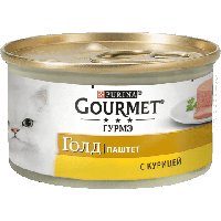 Purina Gourmet Gold Паштет Курица 85 г консерва для котов Пурина Гурме Голд Паштет / Гурмешка с Курицей