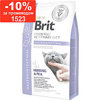 Brit (Брит) Veterinary Diet Cat Grain free Gastrointestinal диета при остром и хроническом гастроэнтерните 2кг