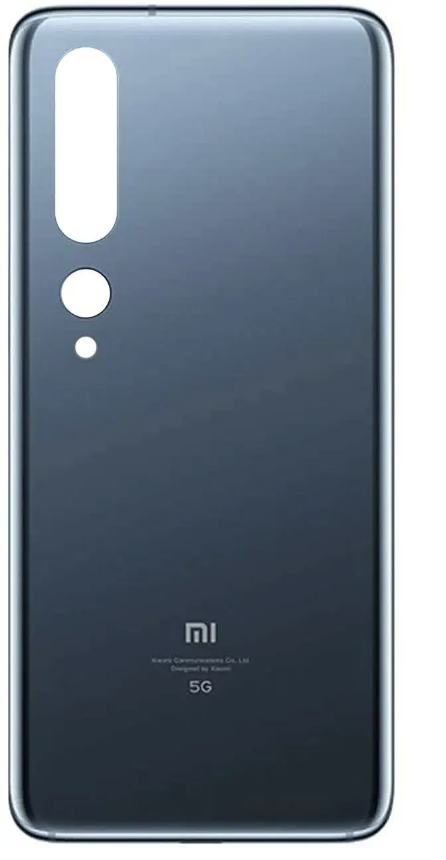 Задня кришка для Xiaomi Mi 10/Mi 10 Pro, сіра, Twilight Grey, фото 1