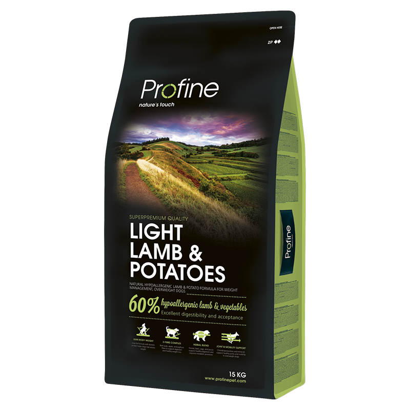 Сухий корм для собак Profine Light Lamb&Potatoes 15 кг Акція