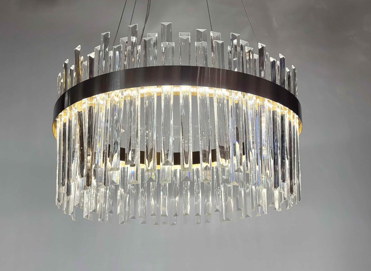 Люстра підвісна світлодіодна в стилі Арт деко 8227/600CH, фото 1