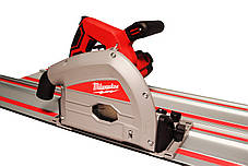 Пила циркулярна занурювальна Milwaukee M16 2632-20 (рейка 2м), фото 3