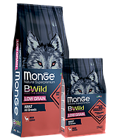 Сухий корм для собак Monge BWild Low Grain Adult All Breeds Deer 2,5 кг Акція