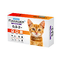 Протипаразитарна таблетка Superium Панацея для котів вагою 0,5-2 кг Акція
