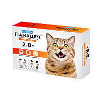 Протипаразитарна таблетка Superium Панацея для котів вагою 2-8 кг Акція