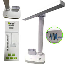 Настільна LED-лампа, сенсорна, акумуляторна, 48LED, 5W, 1963 / Світлодіодна лампа на акумуляторі портативна