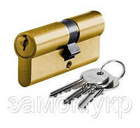 Abus E50 ключ/ключ 60 мм 30х30, Латунь