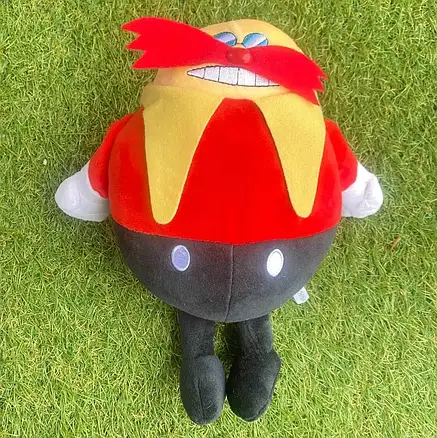 М'яка іграшка Супер Сонік — Доктор Еггман Роботник 25 см, Super Sonic Plush, фото 3