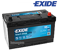 Аккумулятор 95Ач 800А 12В EXIDE Start-Stop (R+) EFB Exide EL954 6СТ-95