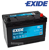 Акумулятор 95Ач 800А 12В EXIDE Premium (R+) SLA Exide EA954 6СТ-95