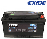 Аккумулятор 90Ач 720А 12В EXIDE Classic (R+) SLA Exide EC900 6СТ-90