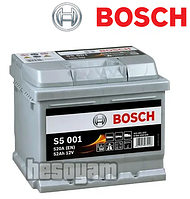 Аккумулятор 52Ач 520А 12В Bosch S5 (R+) Bosch 0092S50010 6СТ-52