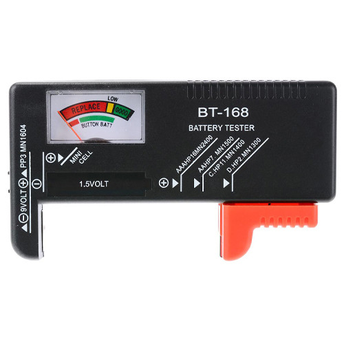 Універсальний тестер заряду батарей BT-168 АА AАА