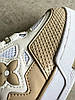 Жіночі кросівки Louis Vuitton Skate Sneaker Beige White 1AARQH, фото 5