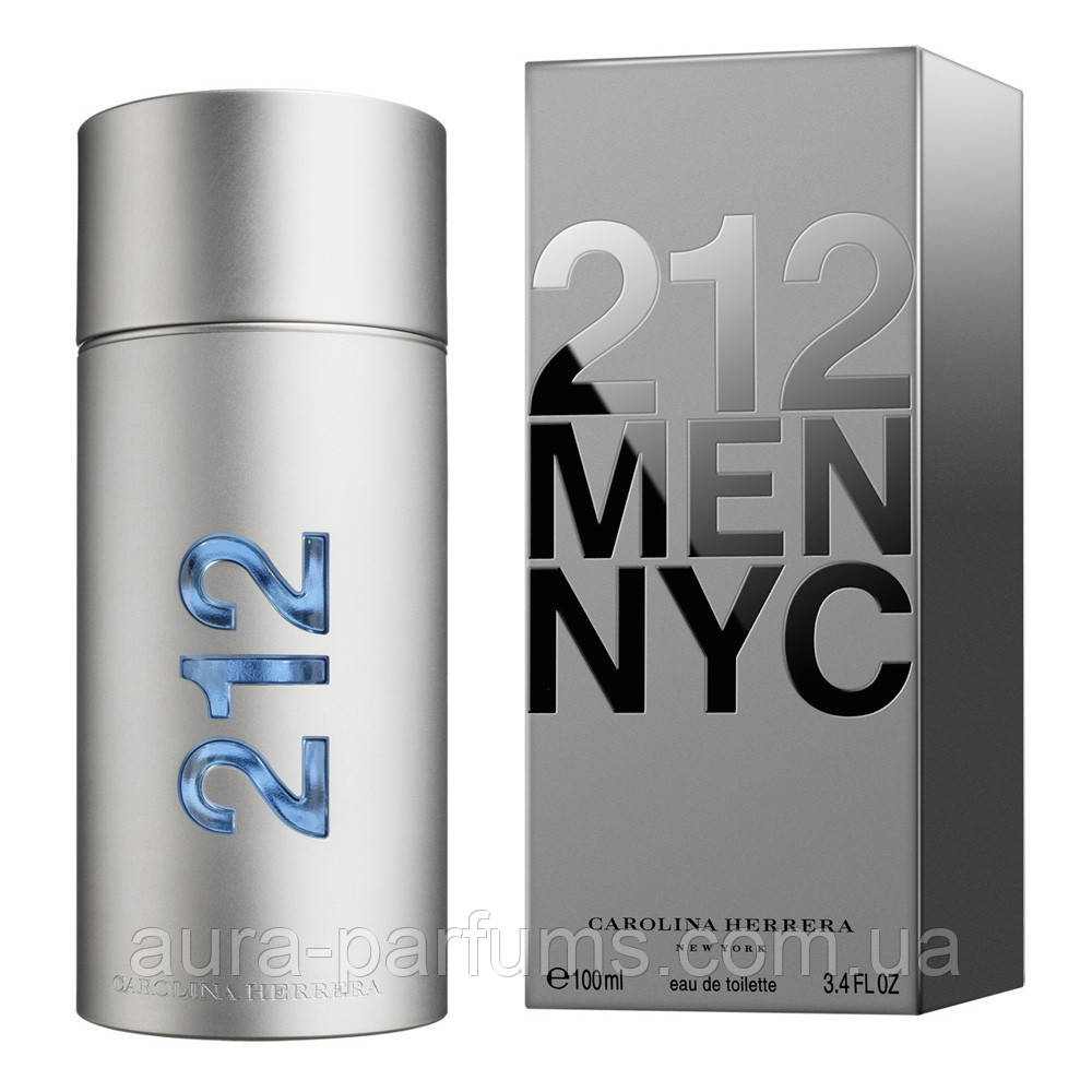 Чоловічі парфуми Carolina Herrera 212 Men Туалетна вода 100 ml/мл