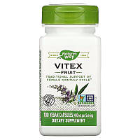 Натуральная добавка Nature's Way Vitex Fruit, 100 вегакапсул