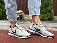 Женские легкие кроссовки серые Nike Free Run,фри ран только 36 размер