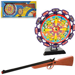 Дитячий тир рушниця та мішень 2168-1 музичний