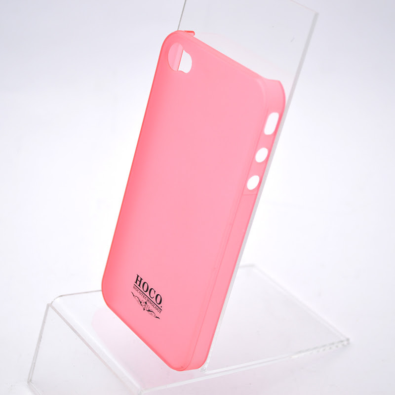 Чохол накладка HOCO OU108 for iPhone 4/4S Pink