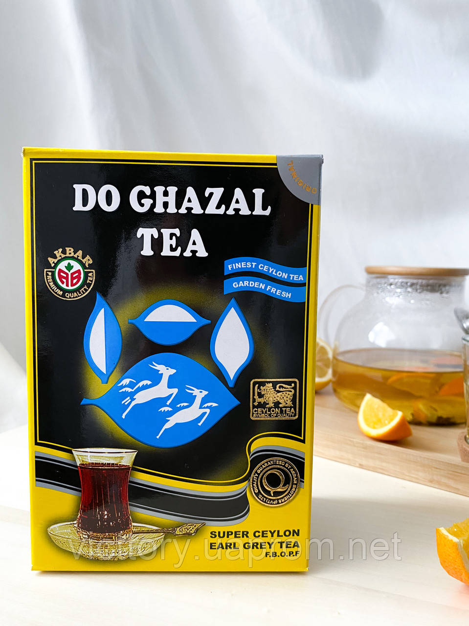 Цейлонський чорний  чай з бергамотом Do Ghazal  Tea 500гр