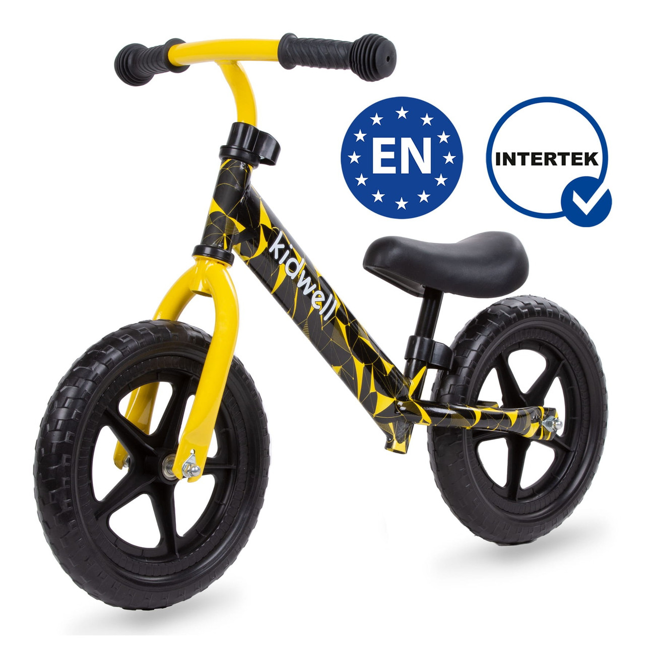 Велобіг дитячий від 3-х років Kidwell REBEL YELLOW Біговел