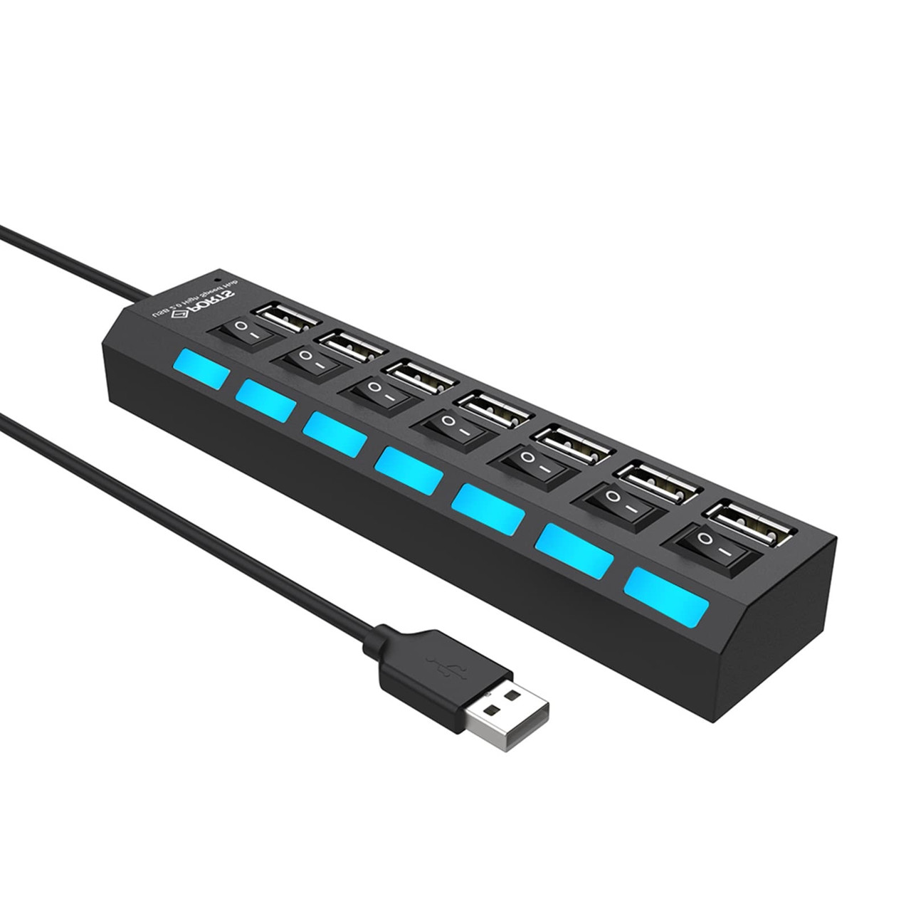 Без упакування 7-портовый USB-концентратор USB 2.0 Hub Передача данных