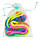 Скакалка гімнастична різнобарвна 3 м World Sport, фото 3