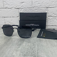 Солнцезащитные очки мужские PORSCHE DESIGN 1045 Polarized черный в комплекте с футляром