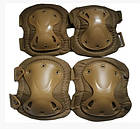 Наколінники та налокітники комплект тактичні військові, фото 2