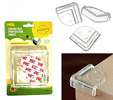 Накладки Захисні на кути Силіконові Smiling Face Protection Angle (EL-2101)