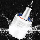 Кемпінгова лампа із сонячною панеллю та пультом XZ-V50, 8Вт / Лампочка для кемпінгу, фото 3