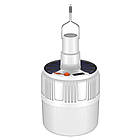 Кемпінгова лампа із сонячною панеллю та пультом XZ-V50, 8Вт / Лампочка для кемпінгу, фото 4