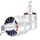 Кемпінгова лампа із сонячною панеллю та пультом XZ-V50, 8Вт / Лампочка для кемпінгу, фото 5