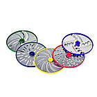 Роторна овочерізка 12в1 з чашею 2,4л Roto Champ / Кухонний подрібнювач для овочів / Ручна тертка, фото 6