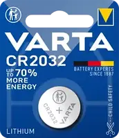 Батарейка Varta CR2032 Lithium, 3.0 V, 1 шт.