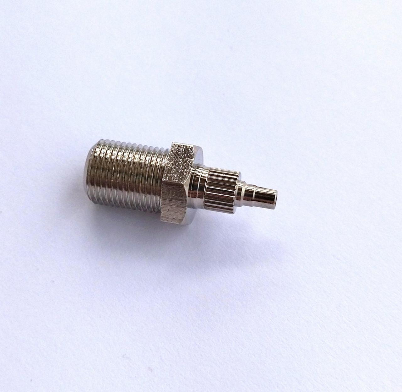 Антенний перехідник з роз'ємами TS9 - F Female прямий, для модемів, роутерів, фото 1