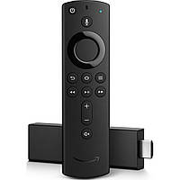 Смарт ТВ приставка Amazon Fire TV Stick 4K with Alexa Remote 1,5/8GB (2018) Black Англ.яз tv box android для