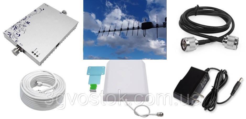 Репитер усилитель Lintratek KW25F GSM, 4G LTE 900 МГц (Комплект 14 дБі), фото 1