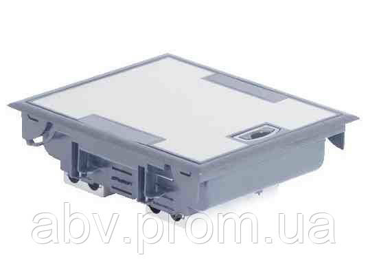 Коробка підлогова 24 модулів, глибина 75-105 мм, фото 1