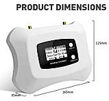 Репітер підсилювач мобільного зв'язку і інтернету ATNJ E-GSM 2G 4G LTE 900 МГц (10/8 дБІ), фото 4