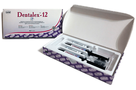 Dentalex-12 () - 2 шприци по 4 г пасти, 2 шприци по 4 г гелю травильного, 10 канюль