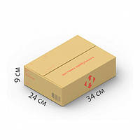 Коробка Нової Пошти 2 кг (34x24x9 см)