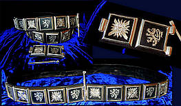 Рицарський пояс, Європа 14-15в.