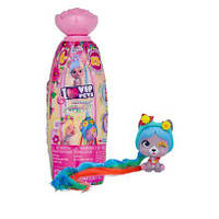Домашний любимец IMC Toys VIP Pets Mini Fans Spring Vibes S3 питомец, сюрприз с длинными волосами серия 3