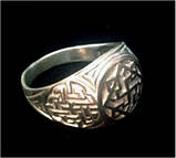 Перстень "Валькірія 2" з чорнінням (без чорніння) срібло 925 проба, фото 5